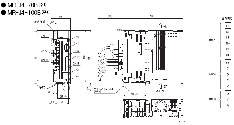 MR-J4-100B SERVO 